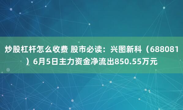 炒股杠杆怎么收费 股市必读：兴图新科（688081）6月5日主力资金净流出850.55万元